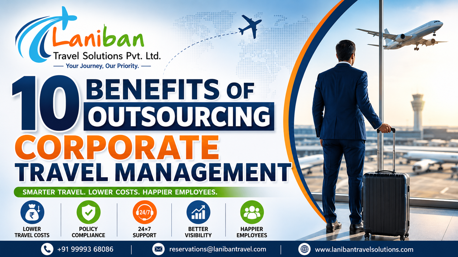 10 Benefits of Outsourcing Corporate Travel Management